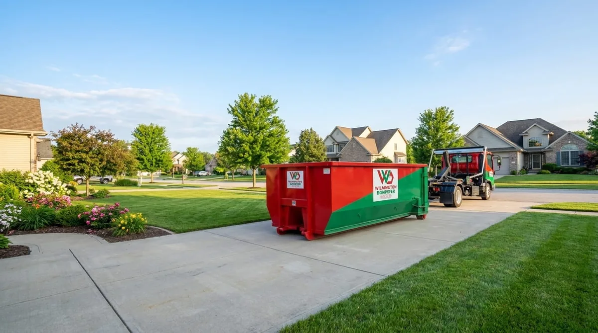 Construction dumpster